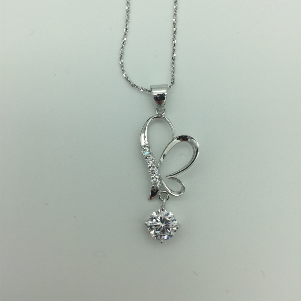 Brand New CZ Stone Necklace